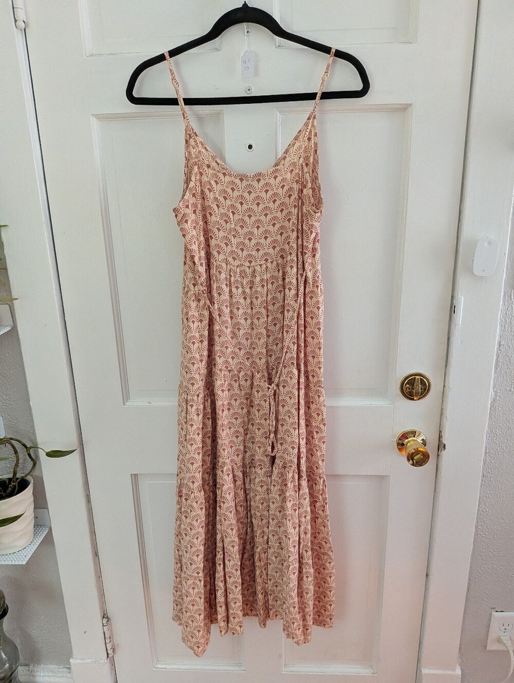 Patrons of Peace Boho Button Front Maxi Dress Size M - Picture 6 of 6
